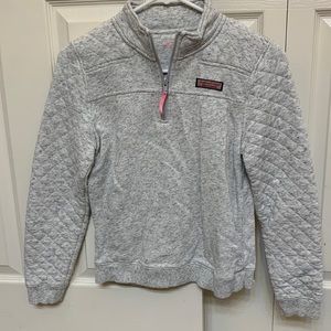 Girls Vineyard Vine zip up Large